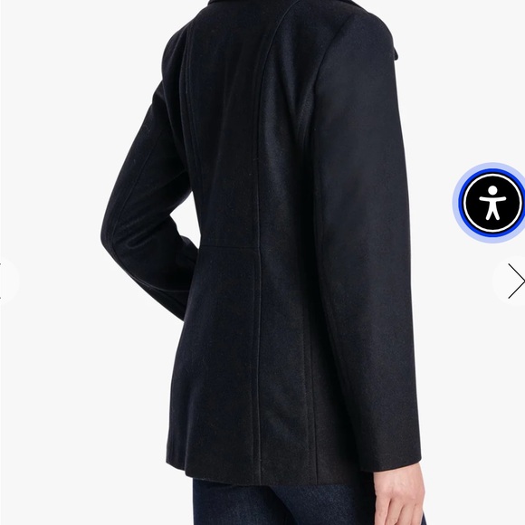 London Fog Peacoat - Picture 2 of 10